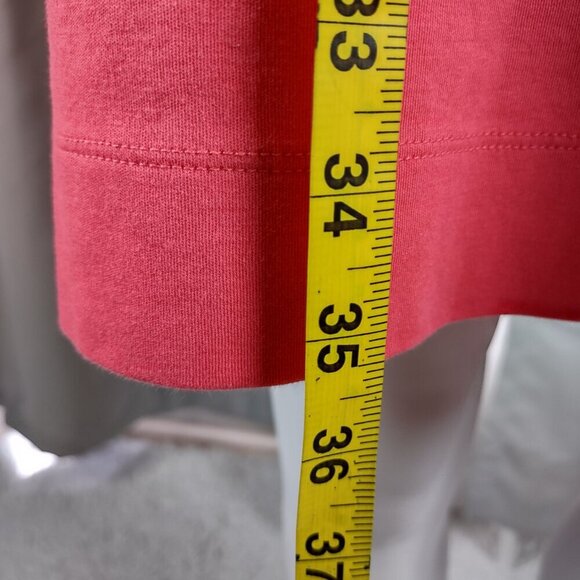 New York & Company Pink 100% Cotton Sleeveless Sheath Pullover Dress Size Large - Picture 7 of 12